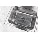 Spectrum Cora 12 in. L X 16 in. W X 1 in. H Plastic Sink Mat