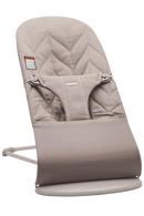Bouncer Bliss, Woven, Petal Quilt - Sand Gray