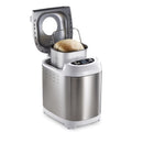 Hamilton Beach Chrome White Stainless Steel 2 lb Artisan Bread and Dough Maker