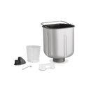 Hamilton Beach Chrome White Stainless Steel 2 lb Artisan Bread and Dough Maker
