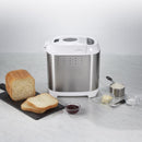 Hamilton Beach Chrome White Stainless Steel 2 lb Artisan Bread and Dough Maker