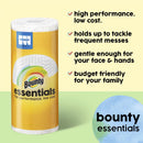 Bounty Essentials Paper Towels 108 sheet 2 ply 1 pk, Pack of 6