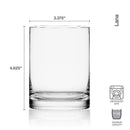 Lifetime Brands Mikasa 17 oz Clear Glass Lana Drinking Glass Set