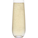 Lifetime Brands Mikasa 9.5 oz Clear Glass Lana Flute Glass