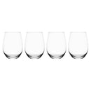 Lifetime Brands Mikasa 18 oz Clear Glass Lana Stemless Wine Glass