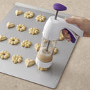 Wilton Simple Success Cookie Press White 13 pc