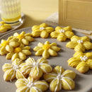 Wilton Simple Success Cookie Press White 13 pc