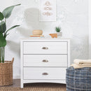 Nolan 3-Drawer Dresser - White
