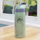Stainless Steel Double Wall Vacuum Water Bottle - Green
