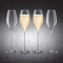 Final Touch 11.5 oz Clear Crystal Champagne Flutes