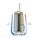 Final Touch 25 oz Gray Nylon Wine Chiller