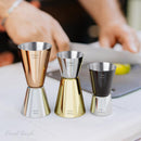 Final Touch Multicolored Stainless Steel Bar Jigger