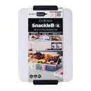 Lifetime Brands Clear/White Snackle Box With Cutting Lid 1 pk