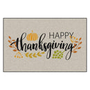 Fanmats 30 in. W X 20 in. L Multi-Color Happy Thanksgiving Nylon Door Mat, Pack of 6
