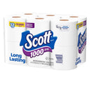 Scott Toilet Paper 12 Rolls 12000 sheet, Pack of 4
