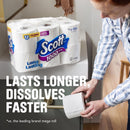Scott Toilet Paper 12 Rolls 12000 sheet, Pack of 4