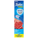 Ziploc Grip 'n Seal Technology Clear Storage Slider Bag 13 pk, Pack of 12