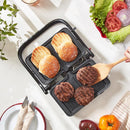 Dash Multimaker 11 in. L X 9 in. W Aluminum Nonstick Surface Black Electric Griddle