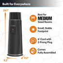 Lasko Electric Full Circle Warmth Ceramic Space Heater