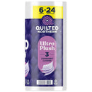 Quilted Northern Ultra Plush Toilet Paper 6 Rolls 255 sheet 1020 in., Pack of 6