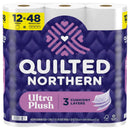 Quilted Northern Ultra Plush Toilet Paper 12 Rolls 255 sheet 1020 in., Pack of 4