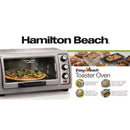 Hamilton Beach Metal Silver 6 slot Toaster Oven 10.81 in. H X 20.13 in. W X 16.69 in. D