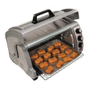 Hamilton Beach Metal Silver 6 slot Toaster Oven 10.81 in. H X 20.13 in. W X 16.69 in. D