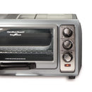 Hamilton Beach Metal Silver 6 slot Toaster Oven 10.81 in. H X 20.13 in. W X 16.69 in. D