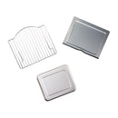 Hamilton Beach Metal Silver 6 slot Toaster Oven 10.81 in. H X 20.13 in. W X 16.69 in. D