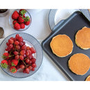 Nordic Ware Aluminum Griddle 10 in. Gray