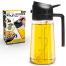 Olive Glow Glass/Plastic Oil Dispenser