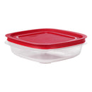 Rubbermaid Easy Store 4.92 cups Clear Food Storage Container 1 pk, Pack of 4