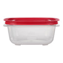 Rubbermaid Easy Store 7.81 cups Clear Food Container and Lid 1 pk, Pack of 2