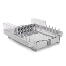 OXO Good Grips 19 in. L X 16 in. W X 5 in. H Gray Stainless Steel Dish Rack