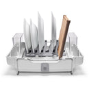 OXO Good Grips 19 in. L X 16 in. W X 5 in. H Gray Stainless Steel Dish Rack