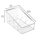 iDesign 5 in. H X 6 in. W X 11 in. D Plastic Packet Organizer