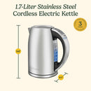 Cuisinart 1.7 L Silver Electric Kettle