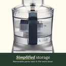 Cuisinart Brushed Nickel Silver 5 cups Food Processor 250 W