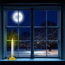 Magic Seasons White NA Scent Plastic Window Candle Flameless Flickering Candle, Pack of 12