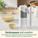 Cuisinart White 5 speed Hand Food Mixer
