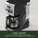 Cuisinart 12 cups Silver Coffee Maker