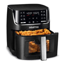 Gourmia Black/Silver 8 qt Programmable Digital Air Fryer