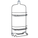 Zenna Home 24 in. H X 11 in. W X 4.7 in. L Matte Black Shower Caddy