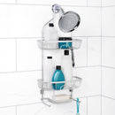 Zenna Home 24 in. H X 11 in. W X 4.88 in. L Brushed Shower Caddy
