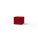 Organize-it Red Miniature Storage Bin 5.5 in. H X 6.5 in. W X 6.5 in. D Stackable, Pack of 8