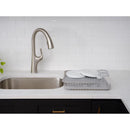Core Home Gray Plastic Sink Drain Board
