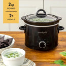 Crock-Pot 2 qt Black Stoneware Slow Cooker