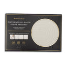 Core Home 24 in. L X 16 in. W White Rubber Bath/Shower Cushion Mat