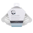 Zenna Home 2.5 in. H X 10.75 in. W X 7.3 in. L Suction Corner Basket
