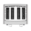 Black+Decker Stainless Steel Silver 4 slot Toaster 7.6 in. H X 11.8 in. W X 10.6 in. D
